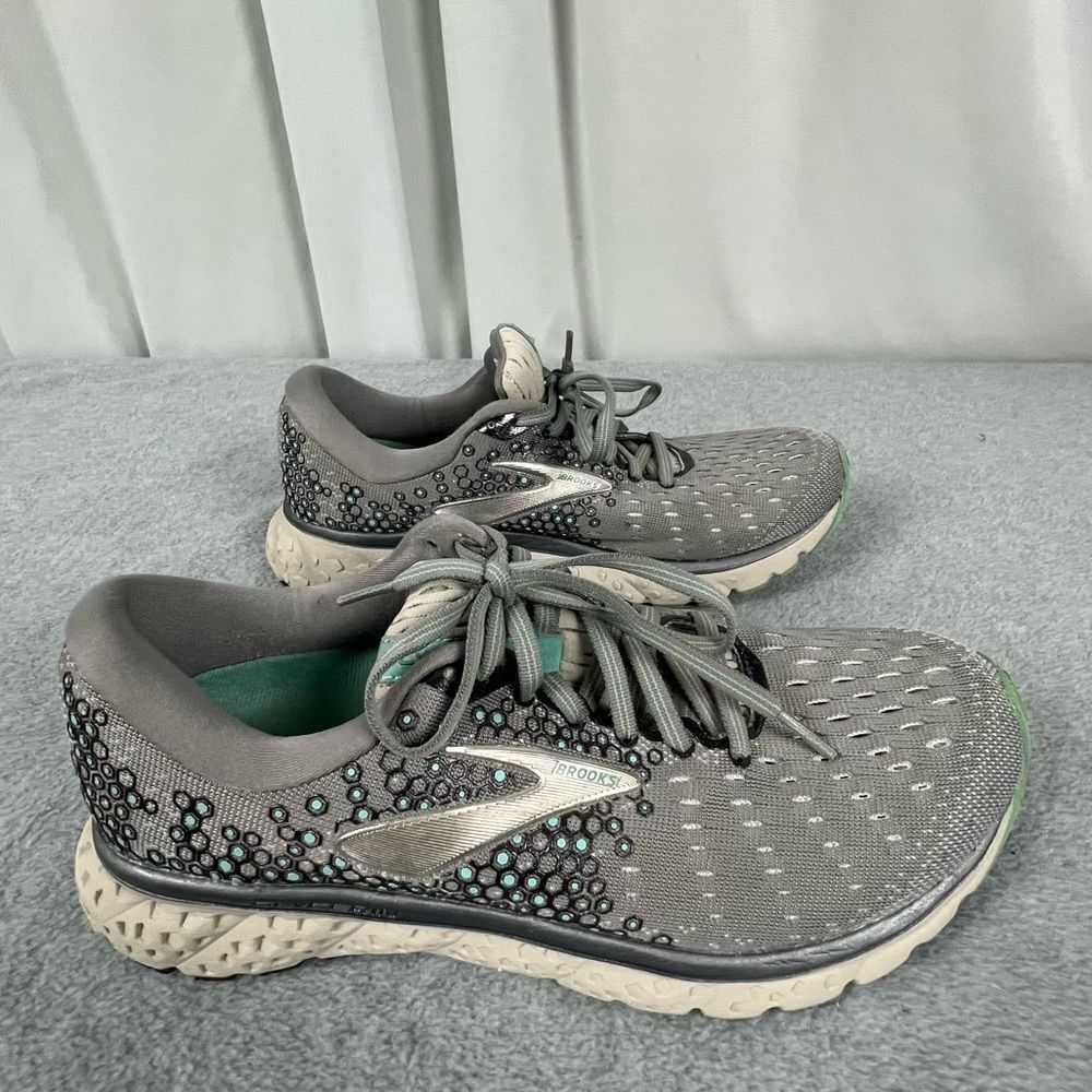 BROOKS GLYCERIN 17 WOMENS SNEAKERS GRAY SIZE 8 1/2